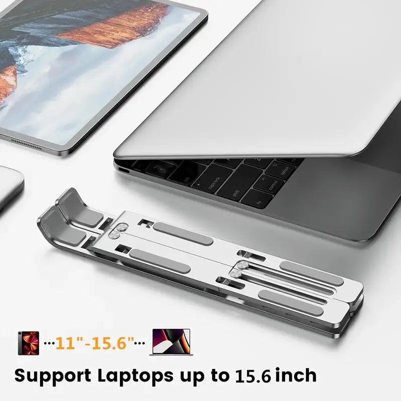 Nomad Desk™ – Adjustable & Foldable Laptop Stand for 11-15.6" Devices